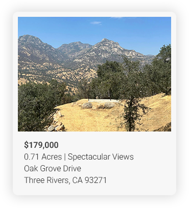 Oak Grove Drive, Three Rivers, CA